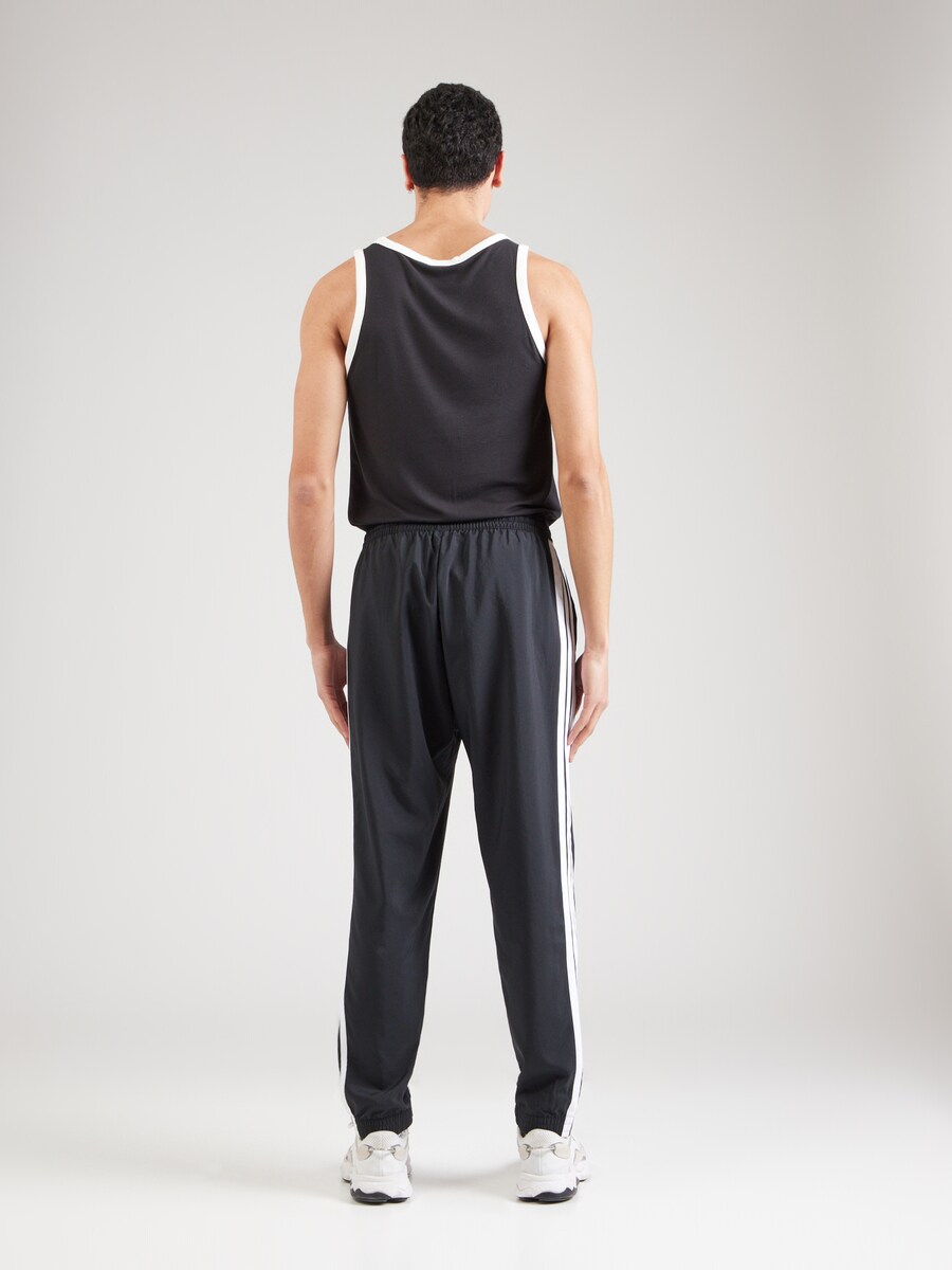 Зауженные тренировочные брюки ADIDAS SPORTSWEAR 3S, черный — фото 4