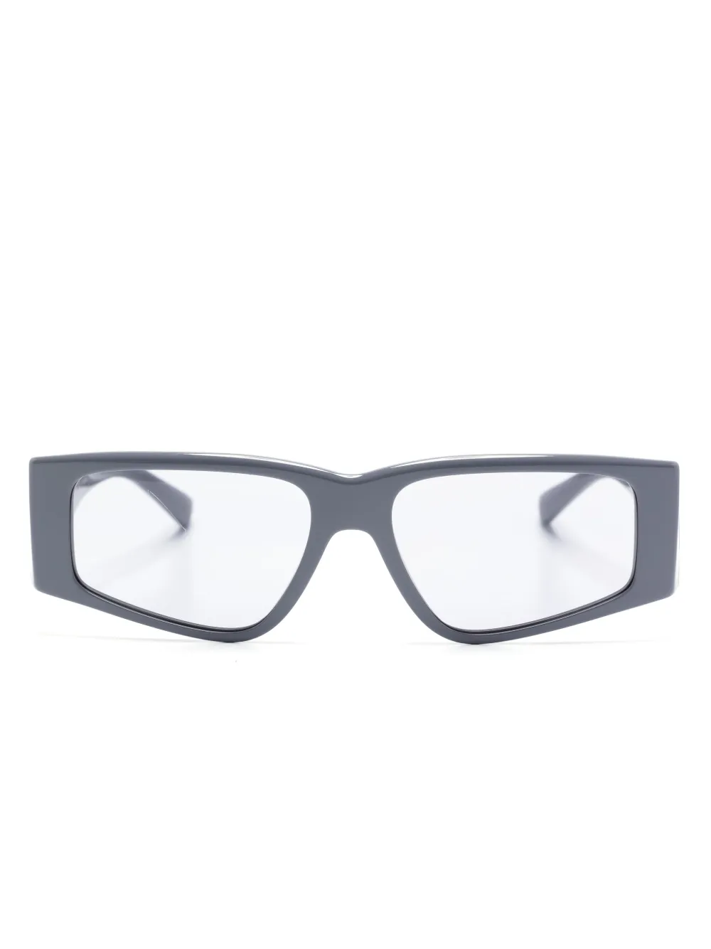 

Солнцезащитные очки в прямоугольной оправе с логотипом Dolce & Gabbana Eyewear, серый