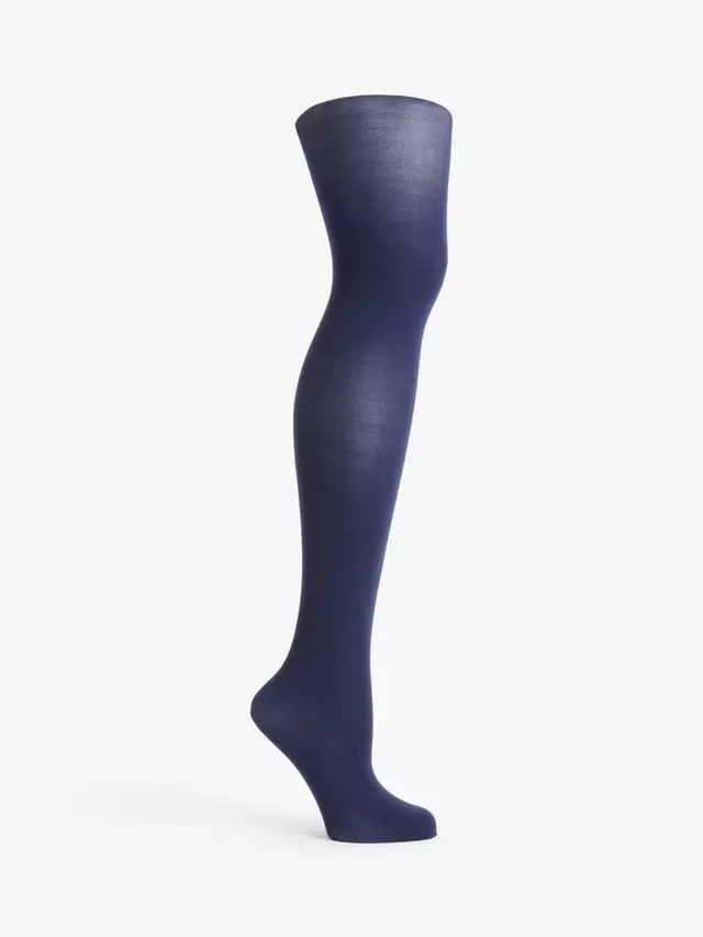 

Тайтсы John Lewis 40 Denier Velvet Touch, синий