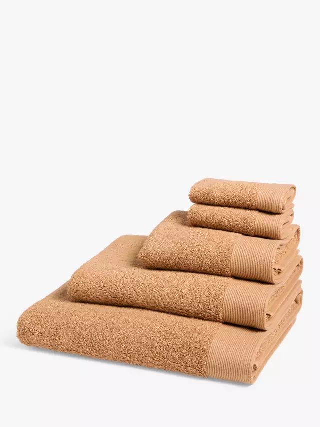 

Полотенце John Lewis Organic Cotton, цвет caramel