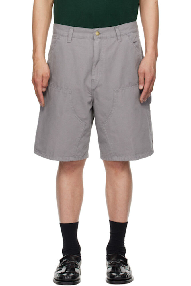 

Серые шорты с двойным коленом Carhartt Work In Progress