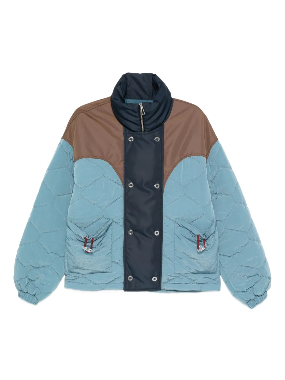 

Стеганое пальто с панелями Kate MARBELL, синий