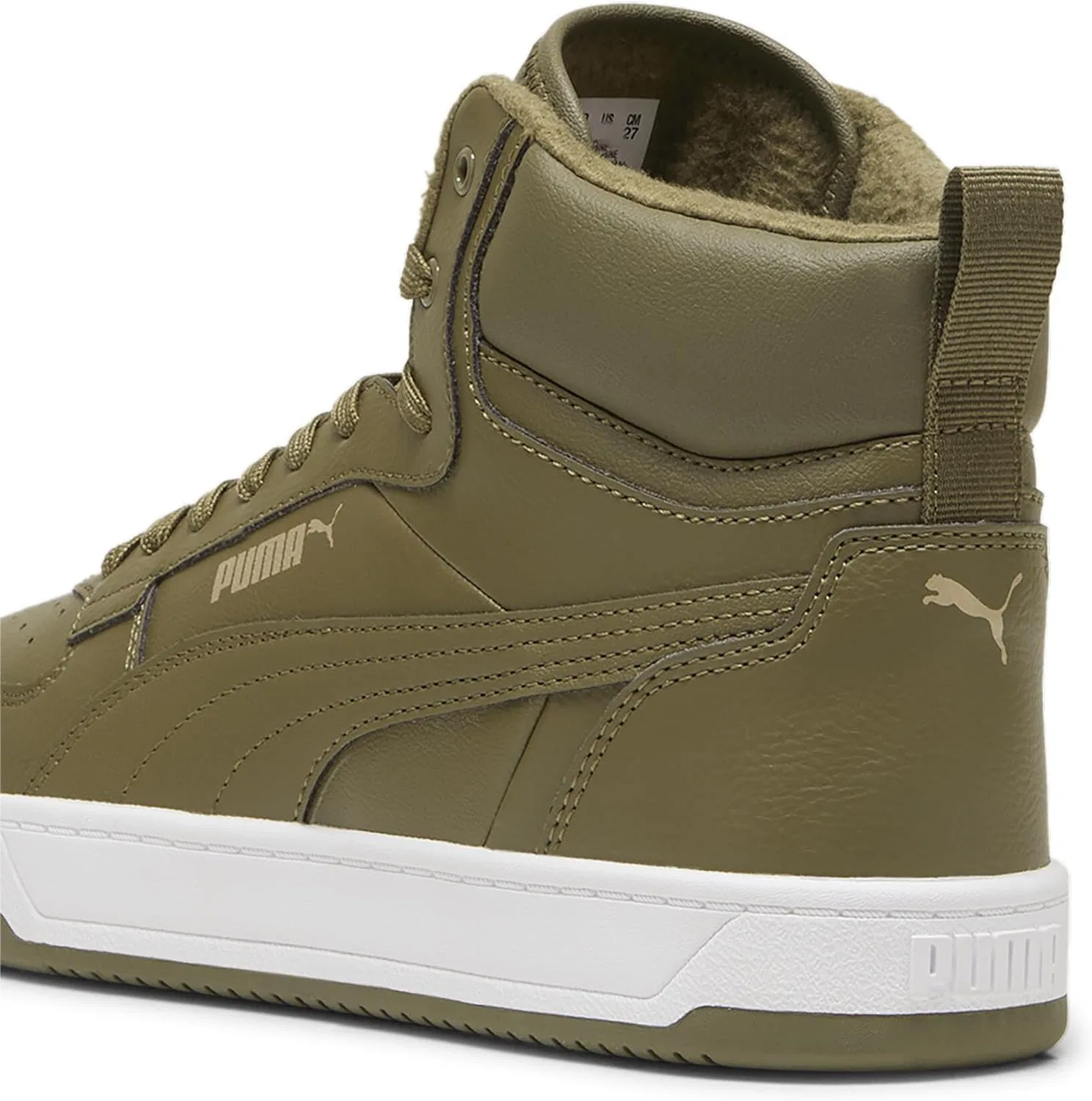 Детские кроссовки Puma Caven 2.0 Mid Trainers, Olive Green — фото 3