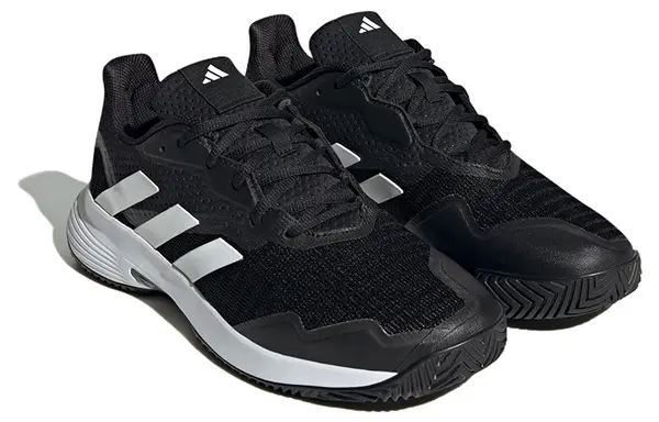 Кроссовки Courtjam Control теннисные туфли Adidas, черный — фото 3