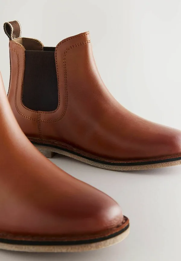 Классические ботильоны стандартного размера Next, Tan Brown — фото 4