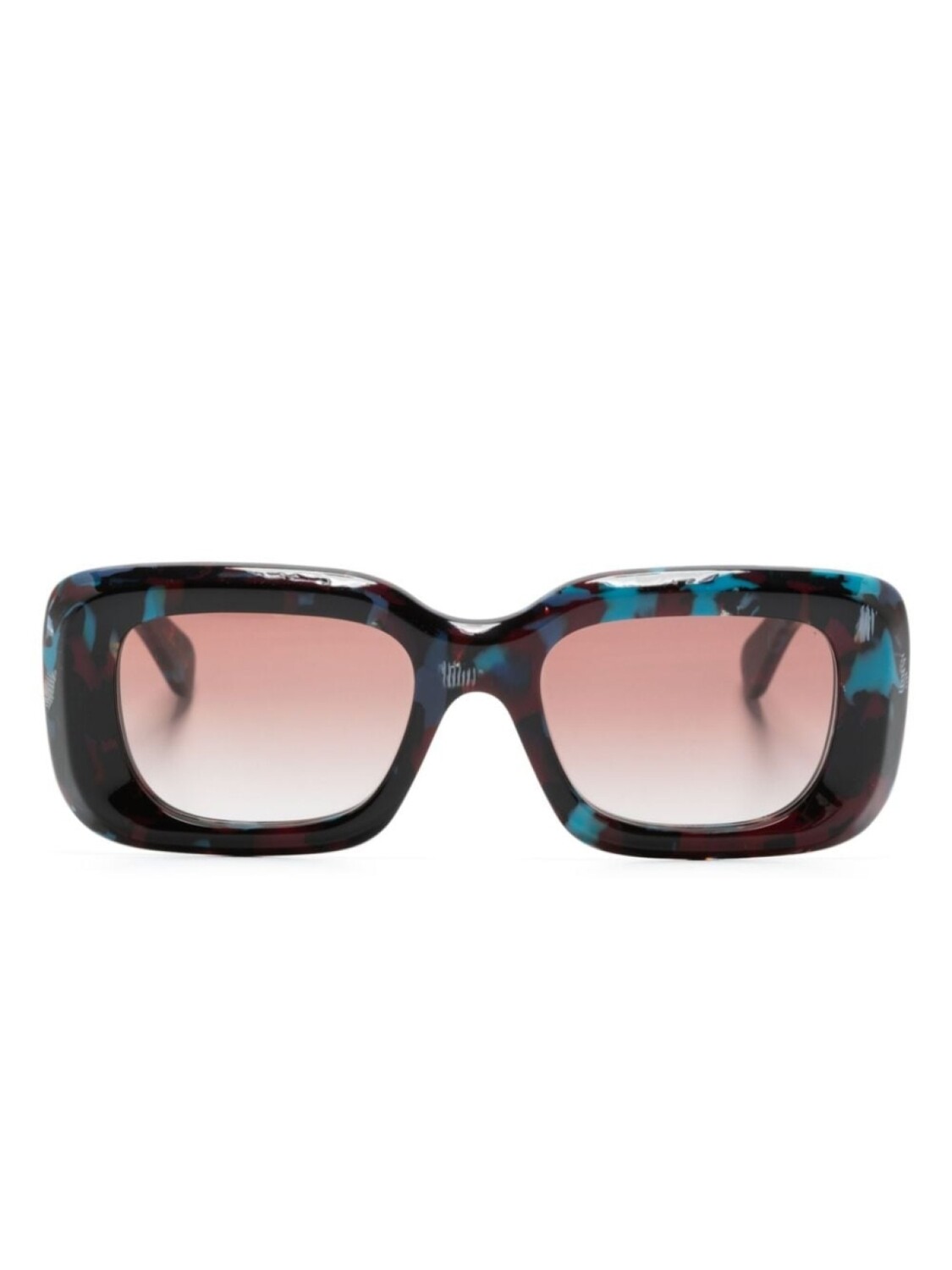

Chloé Eyewear солнцезащитные очки Havana в прямоугольной оправе, коричневый