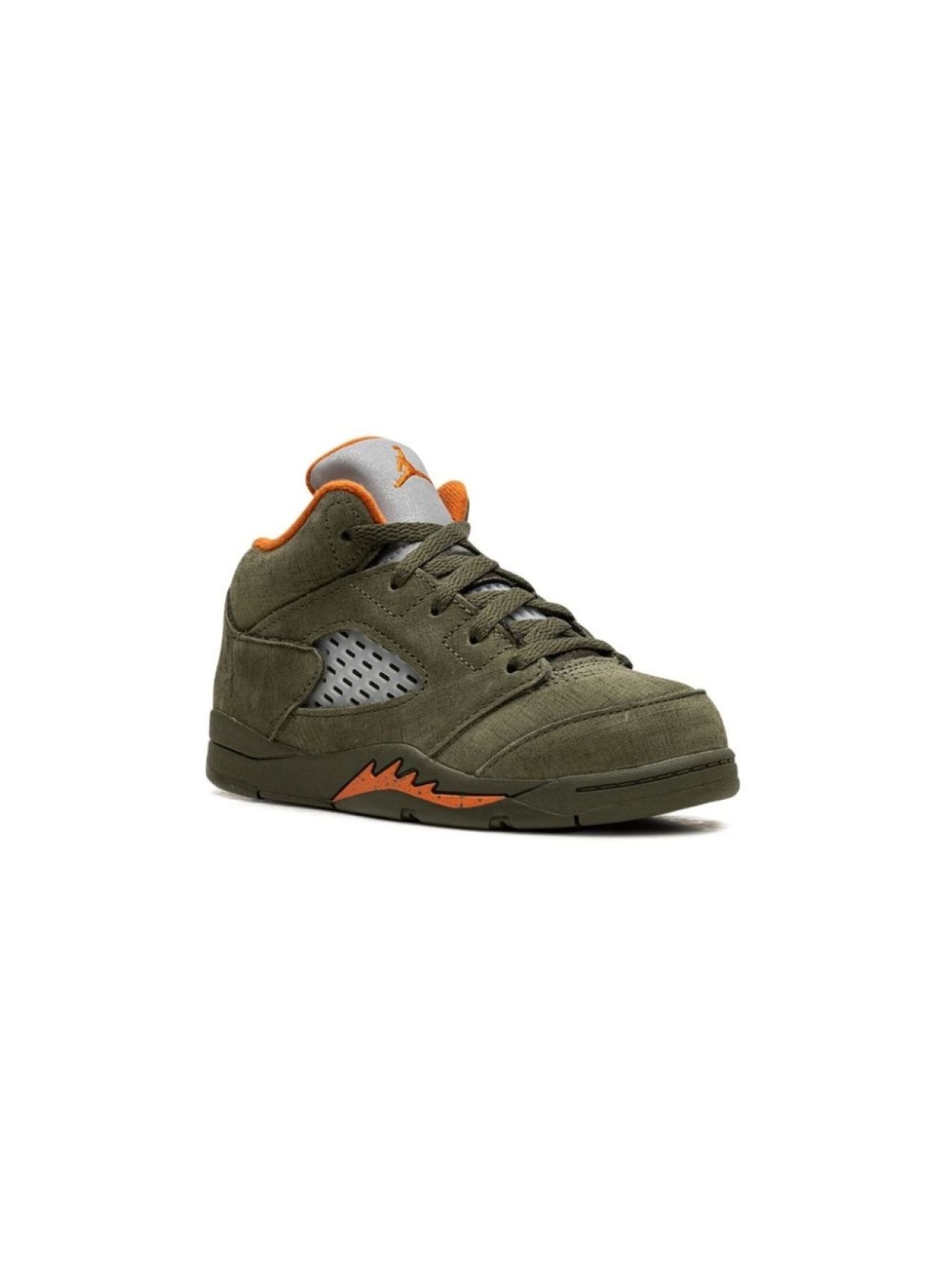 

Кроссовки Air Jordan 5 Olive Jordan Kids, зеленый