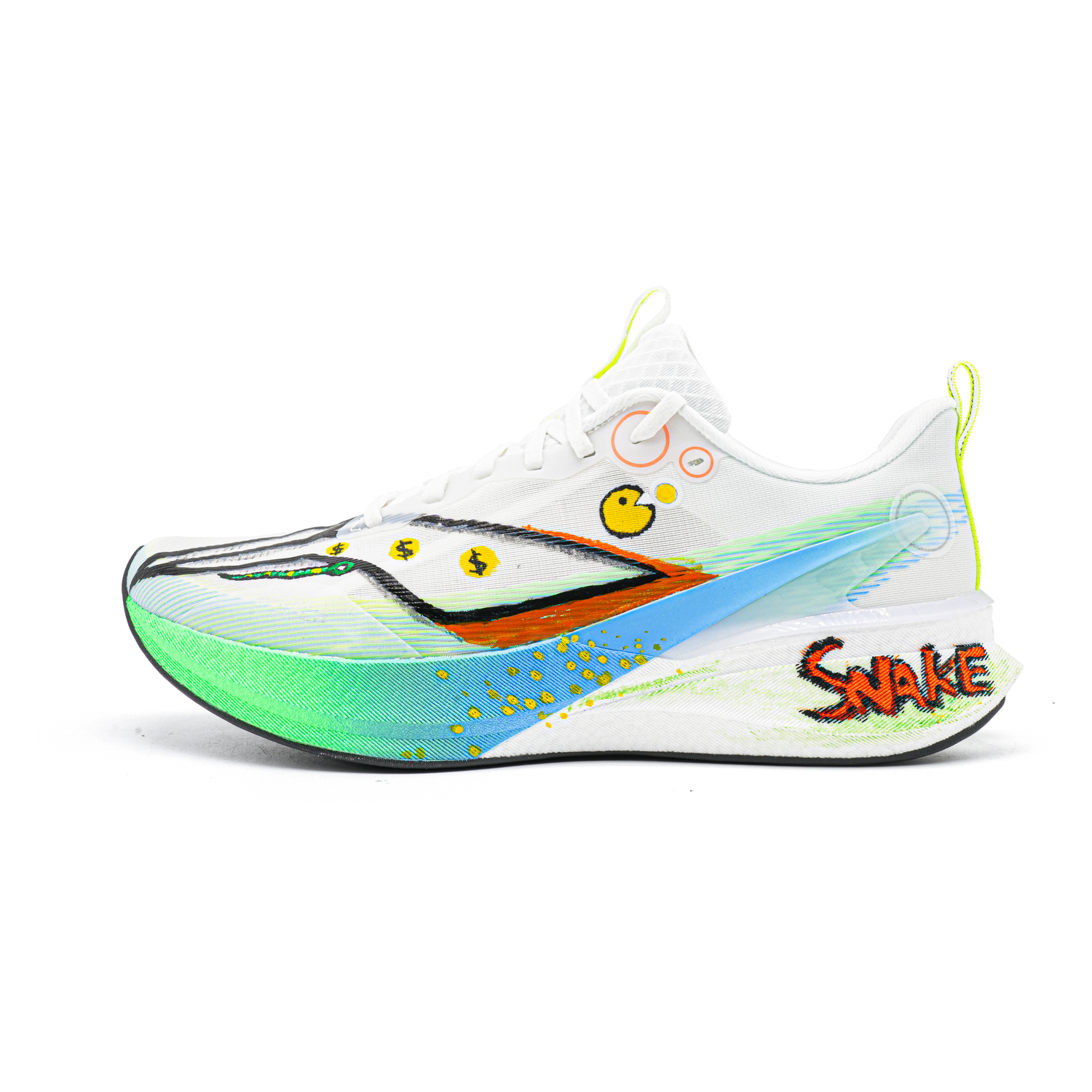 

LINING Red Hare 8PRO амортизирующие устойчивые к истиранию дышащие низкие повседневные кроссовки для бега мужские white