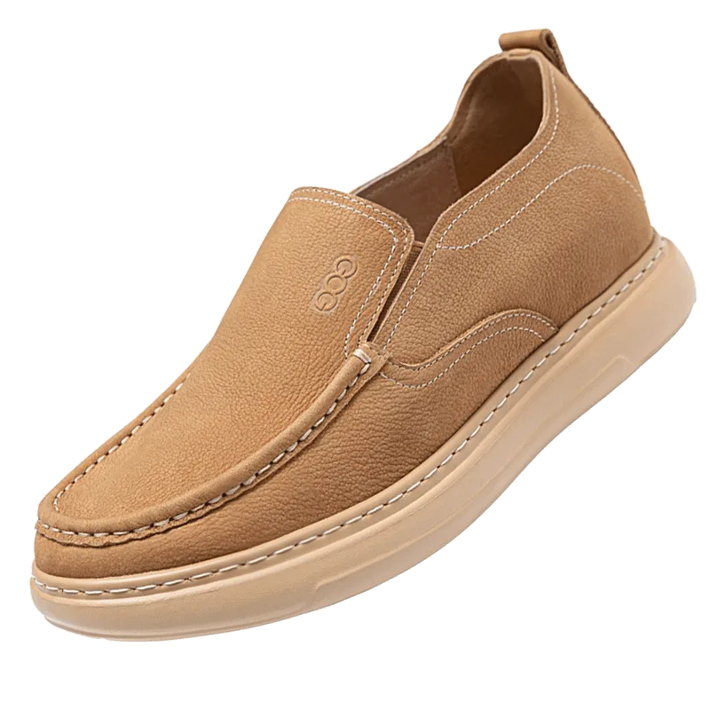 GOG Повседневные кожаные туфли мужские low top brown — фото 4