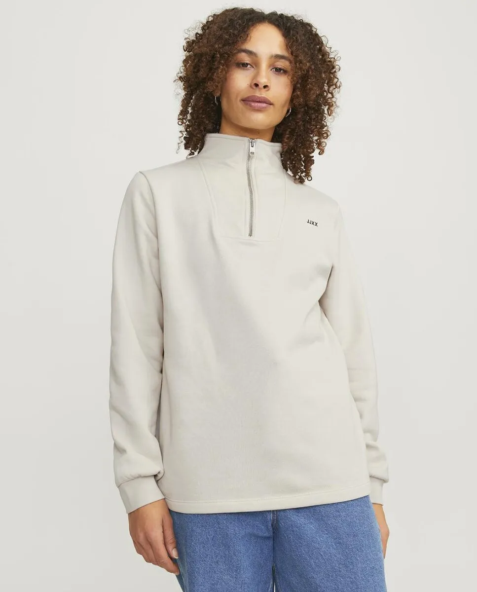 

Женская водолазка на молнии Jack & Jones, бежевый