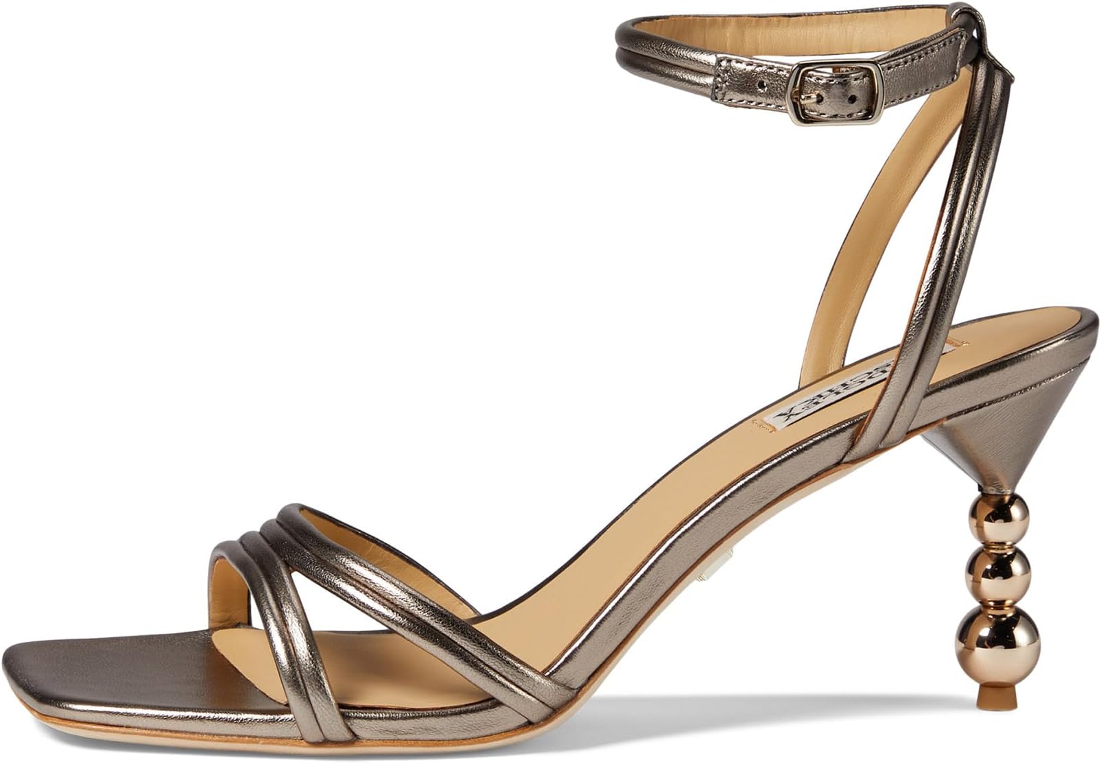 Сандалии Badgley Mischka Belen, цвет Light Bronze — фото 4