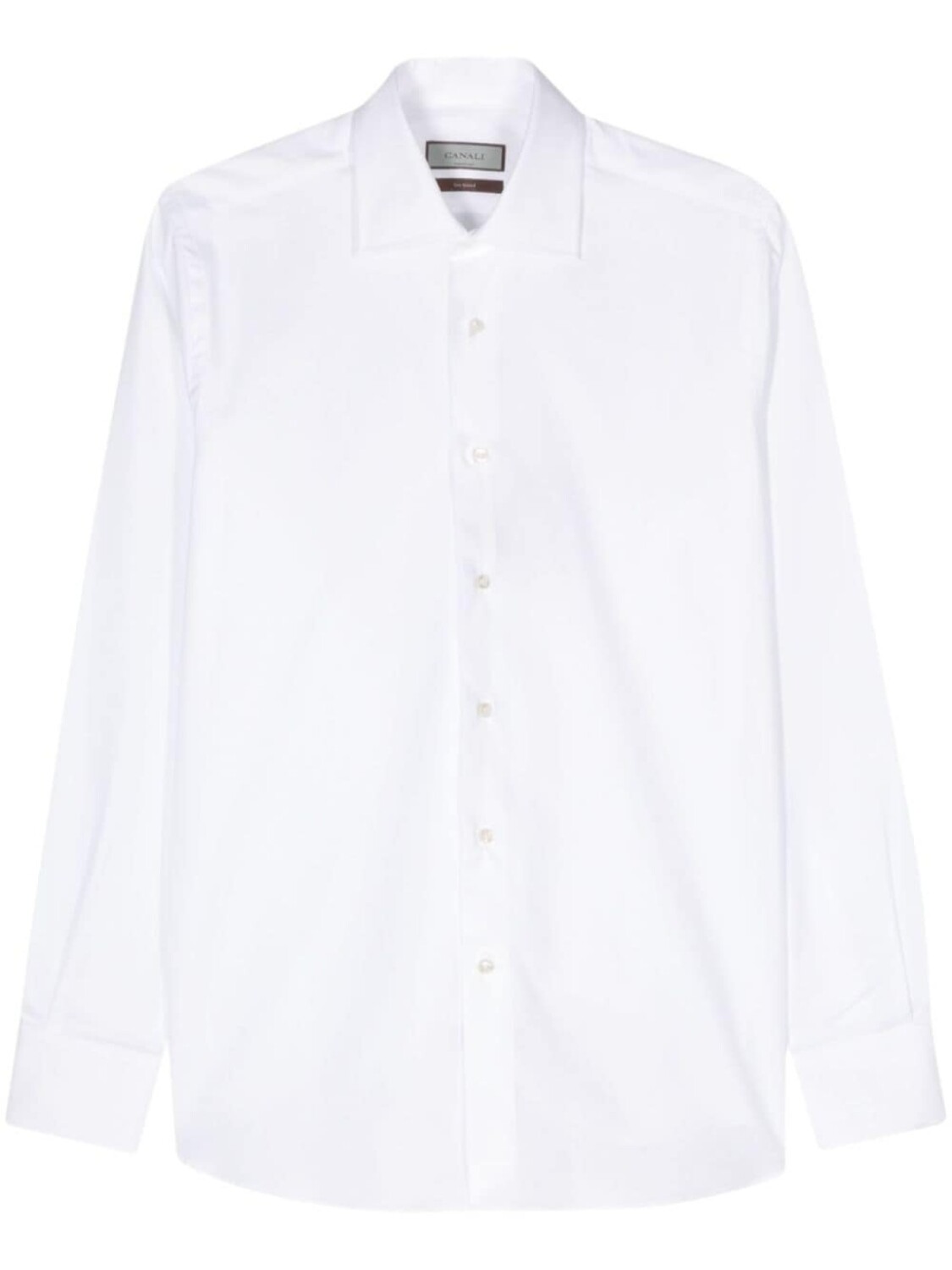 

Canali фактурная рубашка, белый