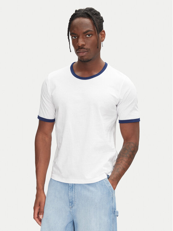

Футболка обычного кроя Ringer 12277262 Jack&Jones, белый