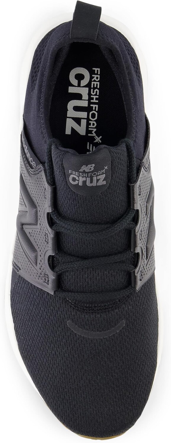 Кроссовки Fresh Foam X Cruz v3 New Balance, цвет Black/Blacktop — фото 2