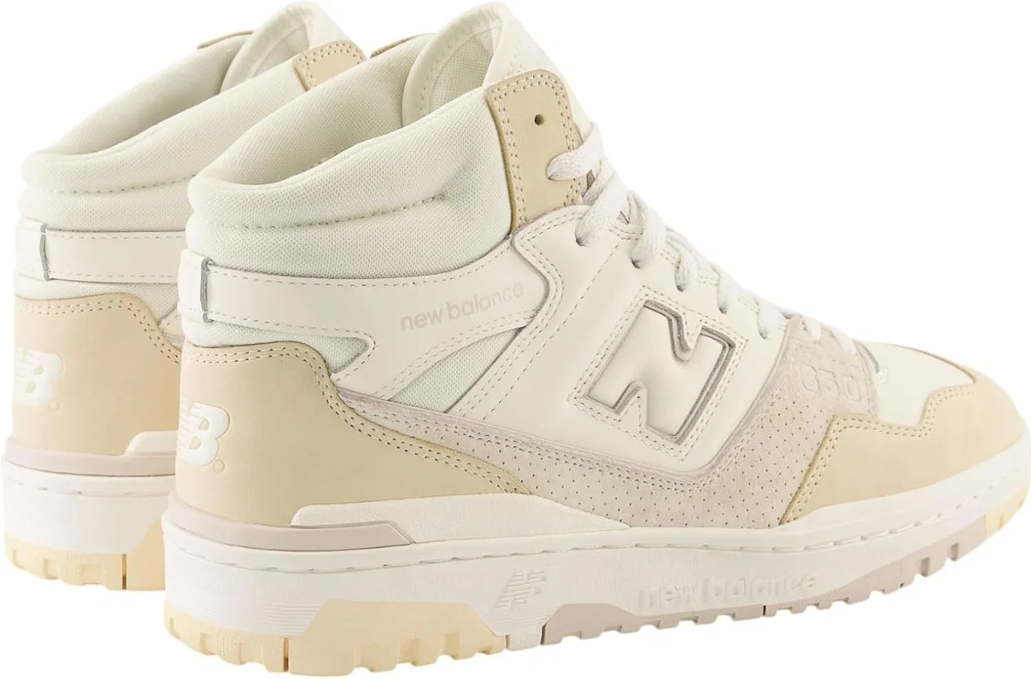 Мужские кроссовки New Balance 650R, Beige Macadamia Nut White — фото 4