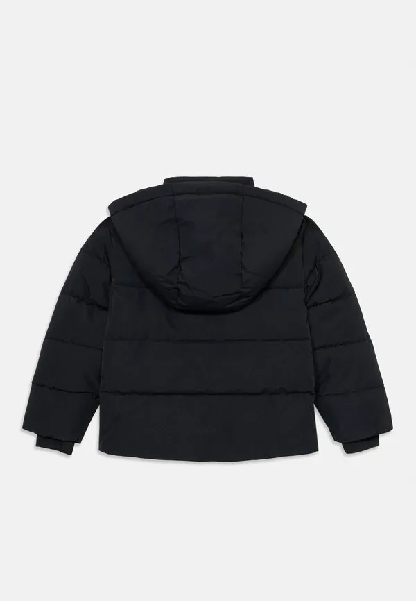 Куртка с капюшоном osjelijah, зимняя куртка Only & Sons Junior, Black — фото 2