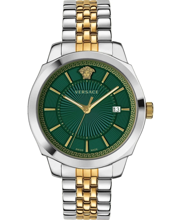 

Мужские наручные часы Icon Classic серебро золото 42 мм vev901623 Versace, серый
