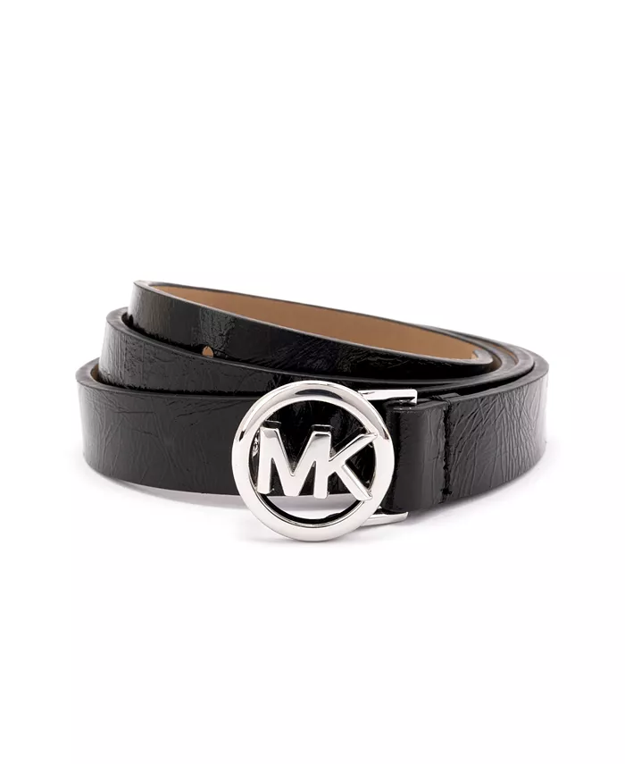 

Женский тонкий ремень с логотипом Micheal Kors Michael Kors, черный