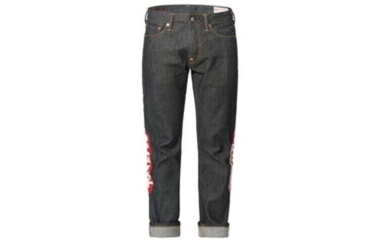 

Джинсы мужские деним синие Evisu, синий
