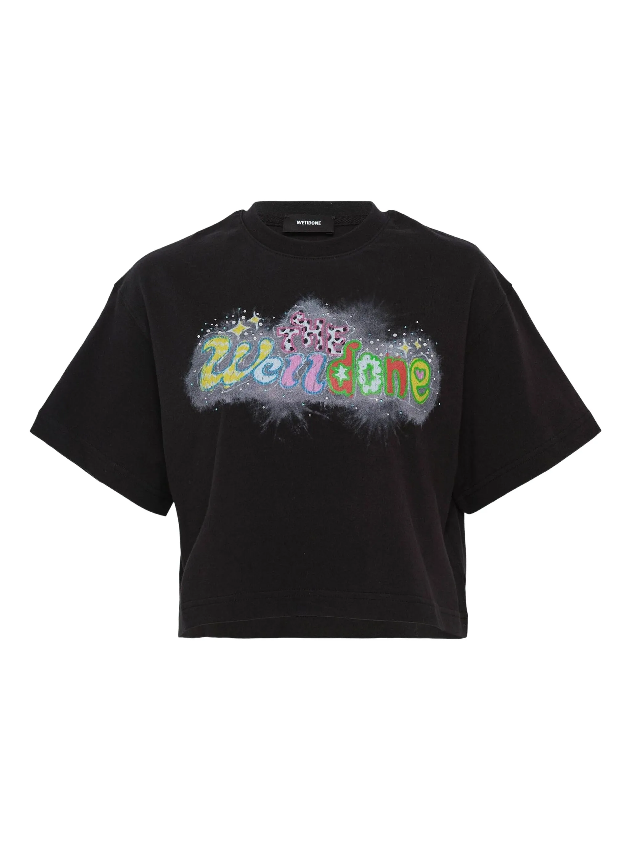 

Футболка с логотипом We11Done, черный