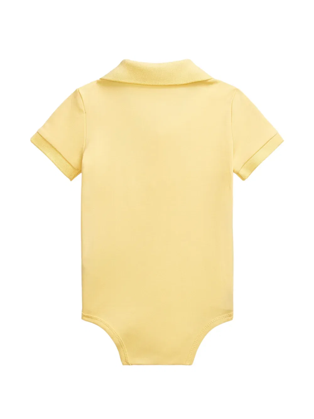 Комбинезон для новорожденного с логотипом Polo Ralph Lauren Kids, желтый — фото 2