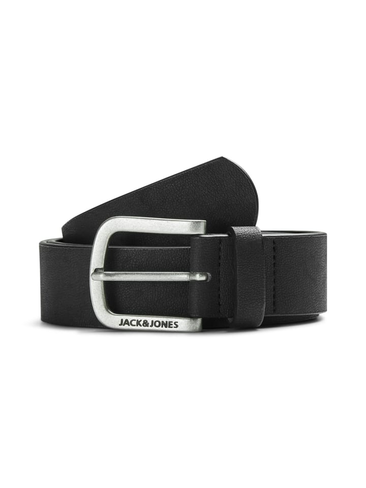 

Ремень Jack & Jones, черный