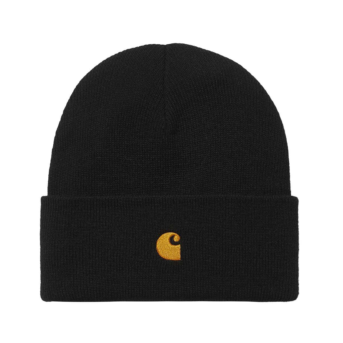 

Шапка Chase Beanie Carhartt Wip, цвет Schwarz/Gold