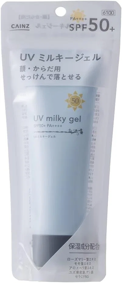 Солнцезащитный гель SPF 50+ PA++++ с гиалуроновой кислотой, 100 г, Cainz — фото 3