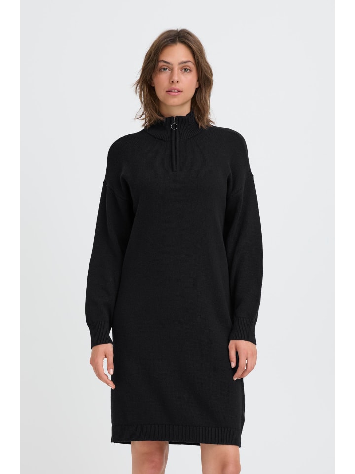 

Oxmo Вязаное платье OXFsanva черного цвета