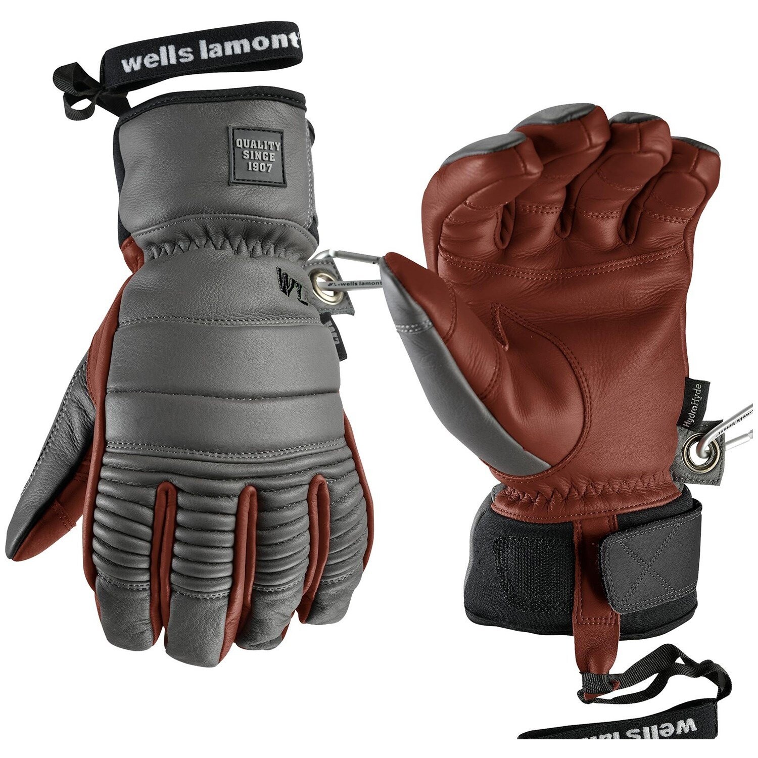 

Перчатки Wells Lamont Ajax, цвет Brandy Brown/Grey