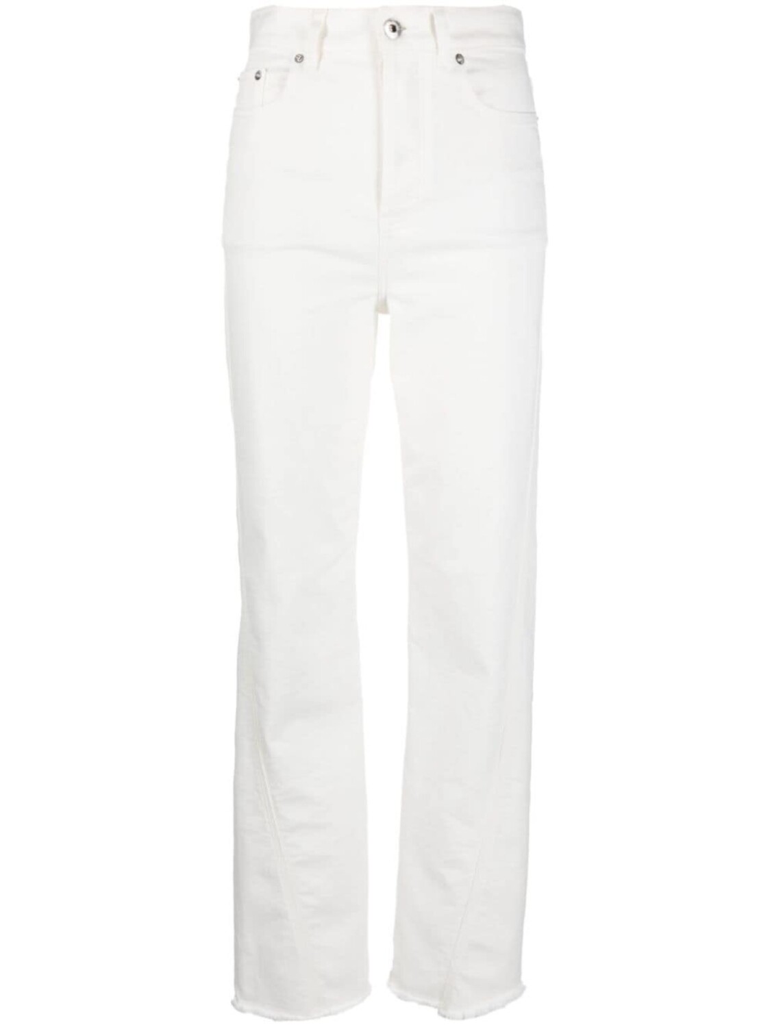 

Lanvin джинсы прямого кроя, белый