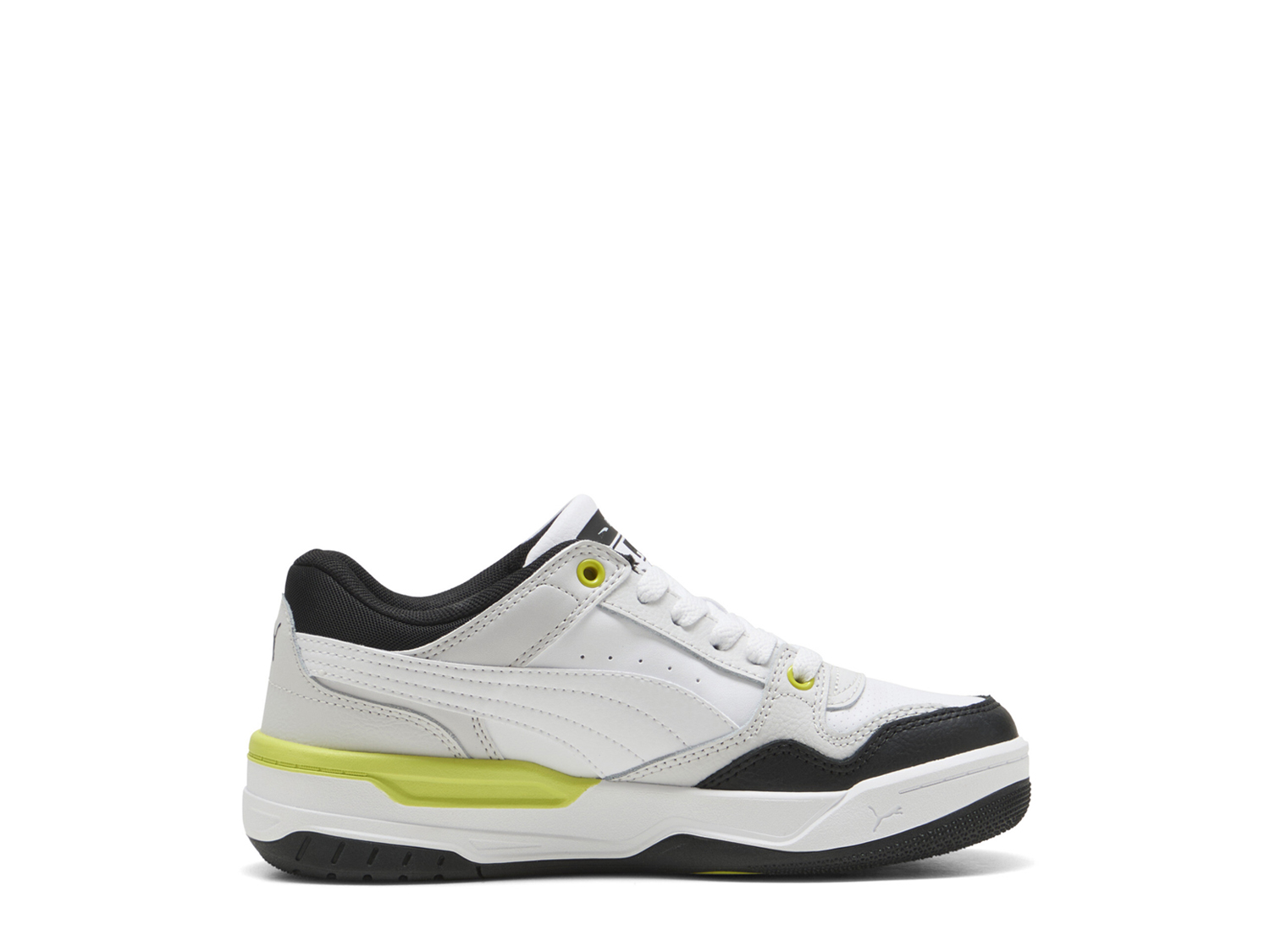 

Кроссовки Puma Rebound Retro Sneaker - Kid's, белый/черный/зеленый