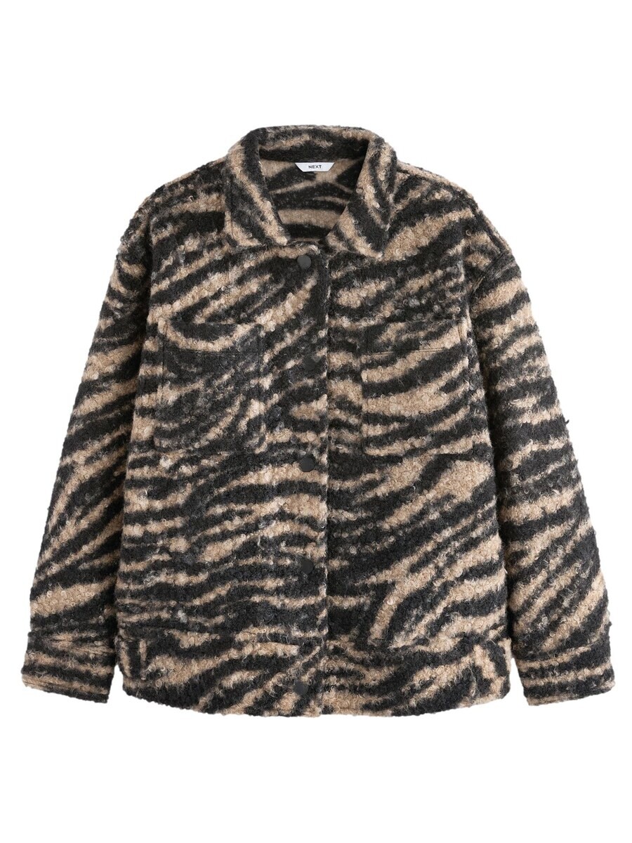 

Куртка бомбер Next Between-Season Jacket, цвет mottled brown