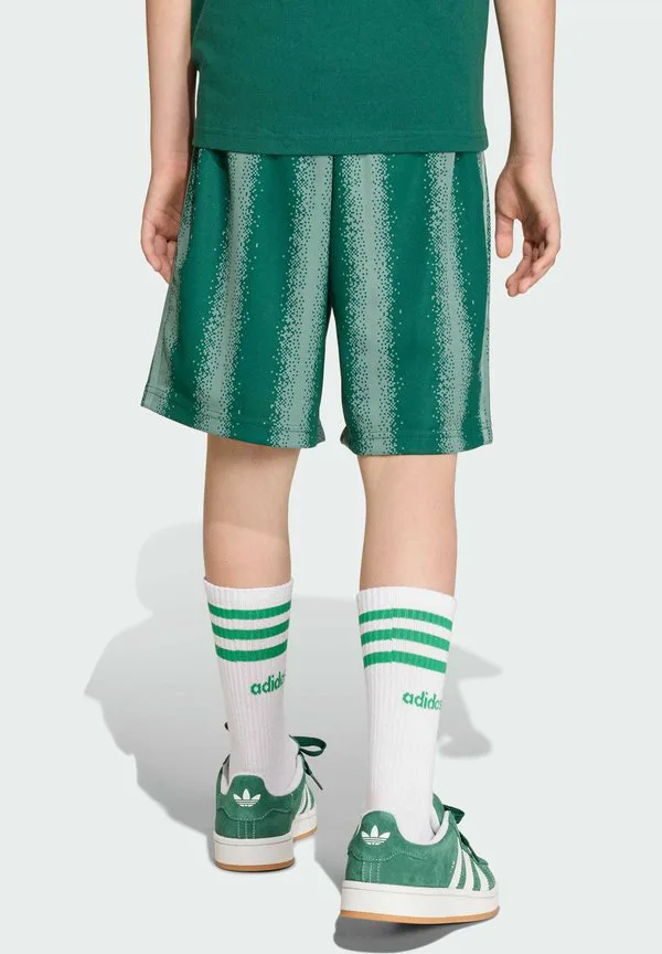 Спортивные штаны до колена из minecraft Adidas Originals, Collegiate Green Tech Emerald — фото 2