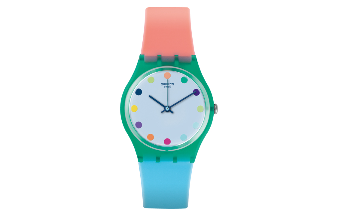

Женские часы 34 мм синие GG219 SWATCH