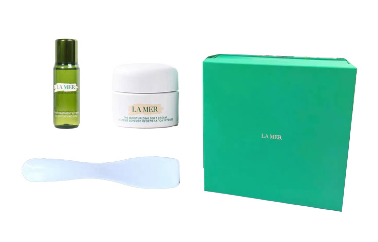 Набор средств по уходу за кожей La Mer The Essential Healing Collection: лосьон, 5 мл + увлажняющий крем, 3,5 мл + подарочная коробка — фото 2