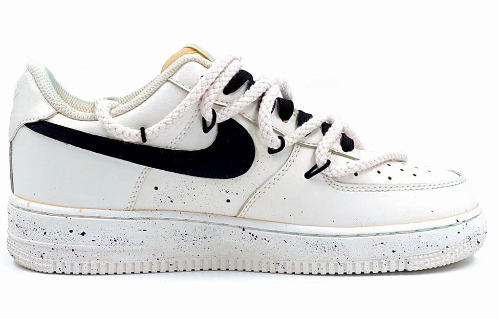 

Кроссовки для скейтбординга Air Force 1 мужские низкие серый/абрикосовые/бежевый/черный Nike
