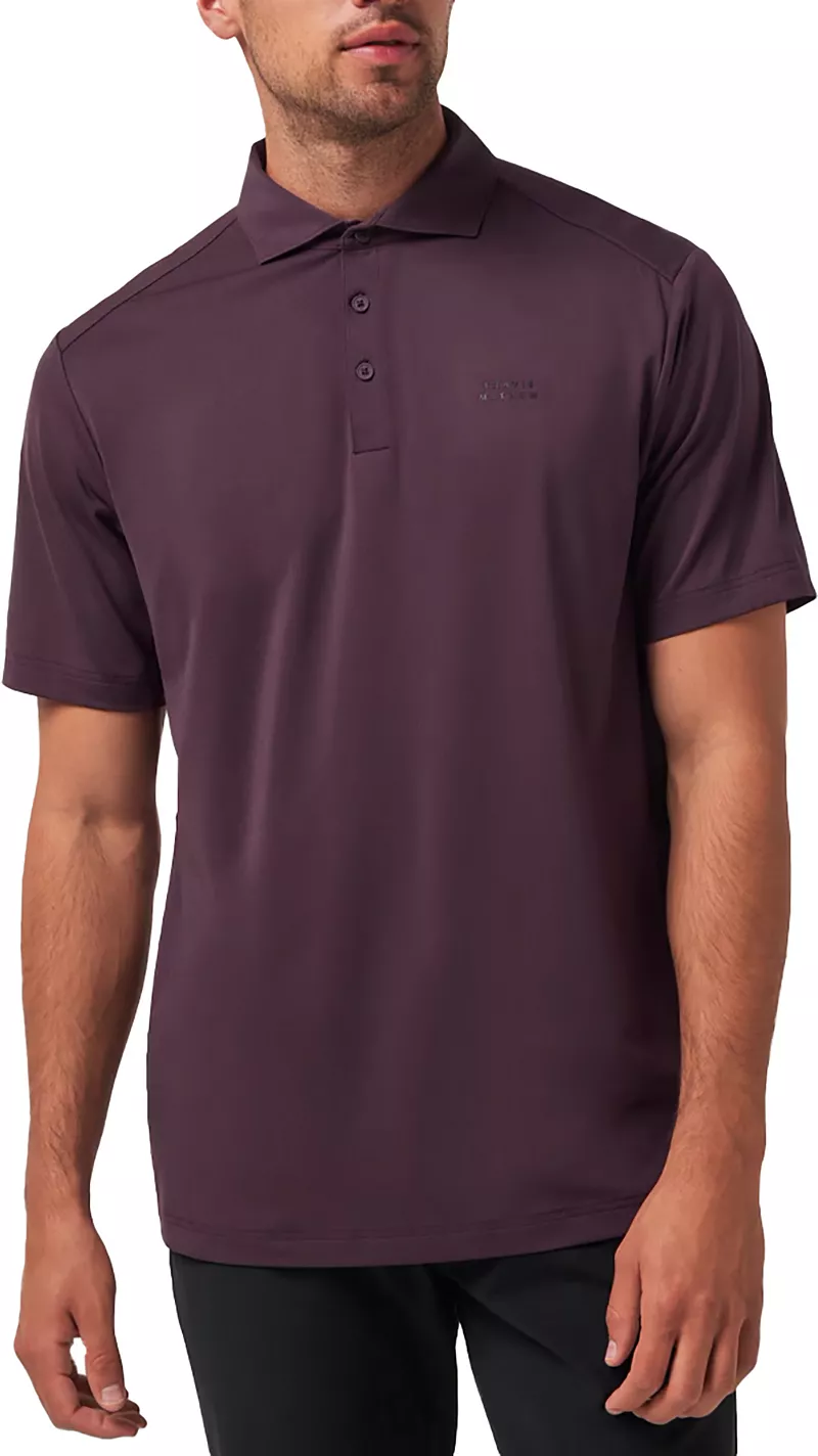 

Мужская футболка-поло для гольфа TravisMathew Heater Pro, цвет Plum