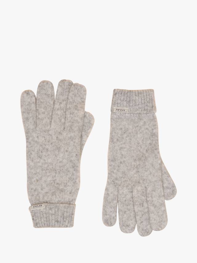 

Вязаные перчатки из смесового полиэстера Joules, Grey