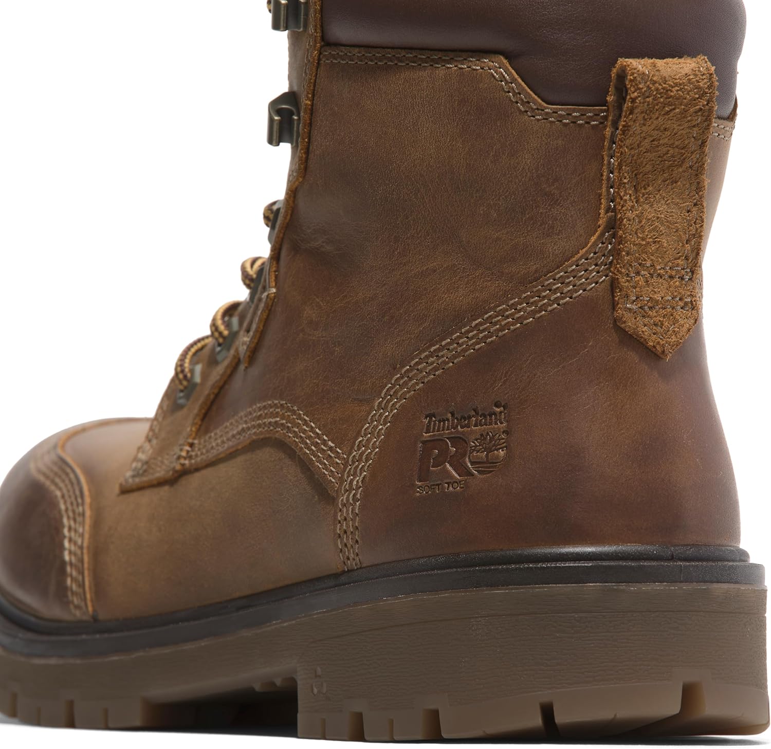 Timberland PRO мужские рабочие ботинки Whitman 6 Inch Soft Toe Waterproof, Copper Brown — фото 3
