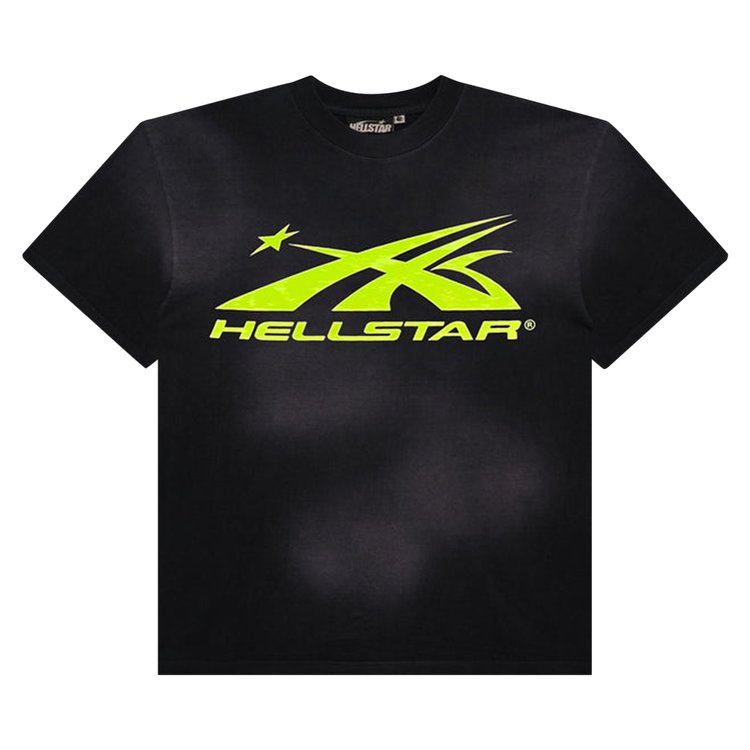 

Футболка Hellstar Sports Core Gel Logo T-Shirt, цвет Black/Light Green