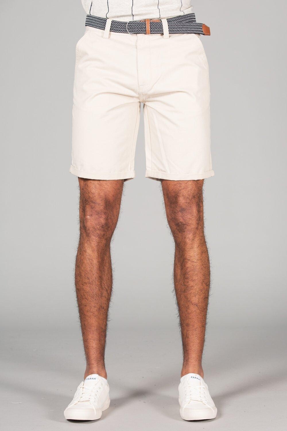 

Хлопковые шорты чинос с поясом Tokyo Laundry, коричневый