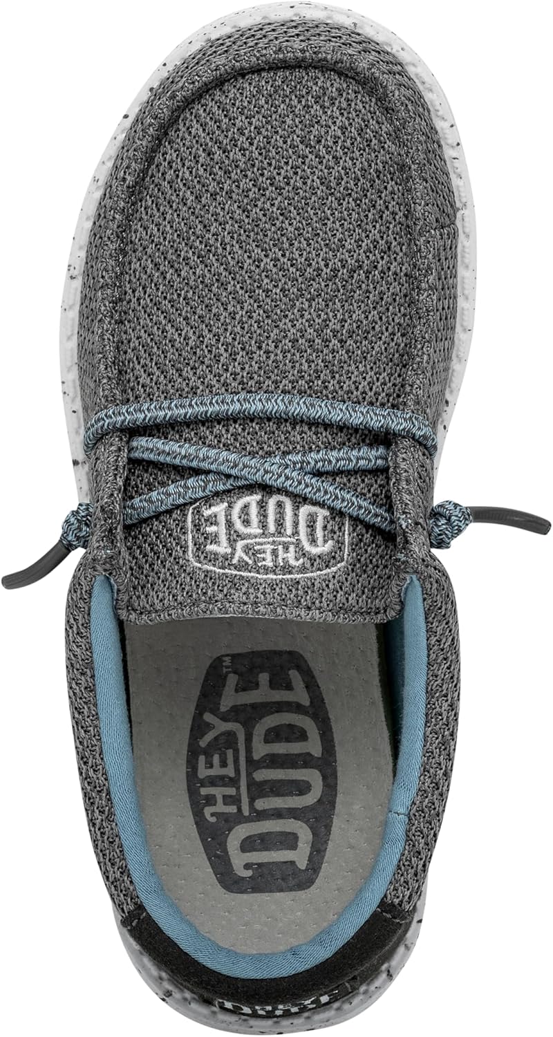 Детские лоферы Hey Dude Boy's Wally Heydude, Sox Sharkskin — фото 2