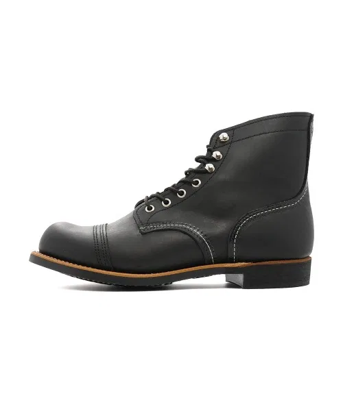 Ботинки Iron Ranger с мыском cap toe, Red Wing, кожа, коричневый — фото 4