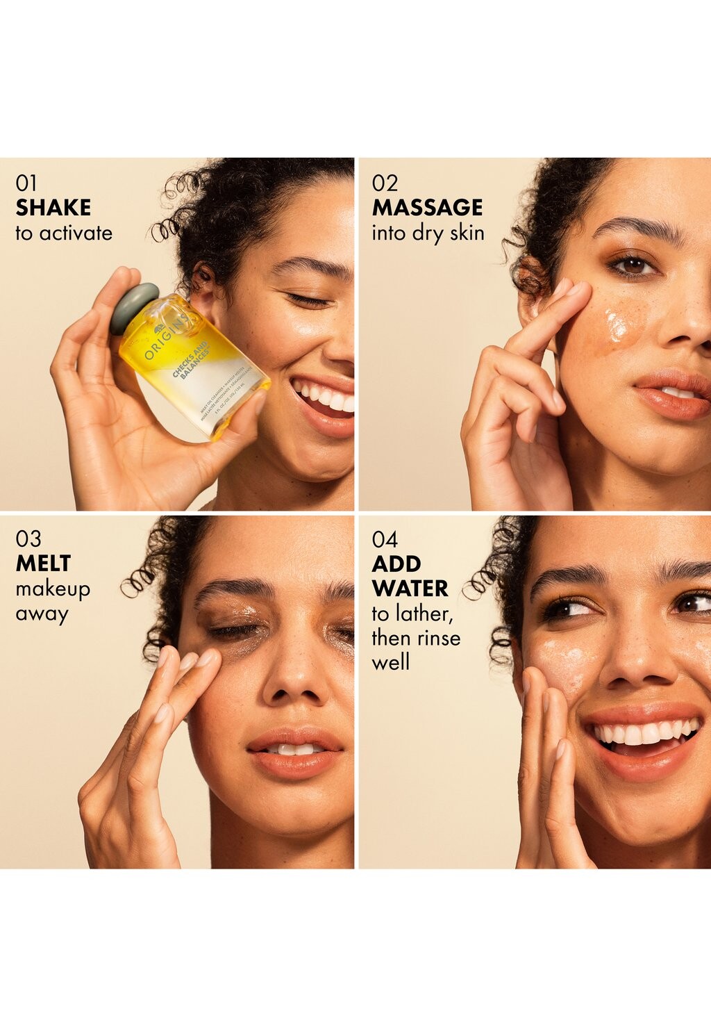 Крем для лица Origins — Очищение лица CHECKS & BALANCES MILK OIL CLEANSER — фото 4