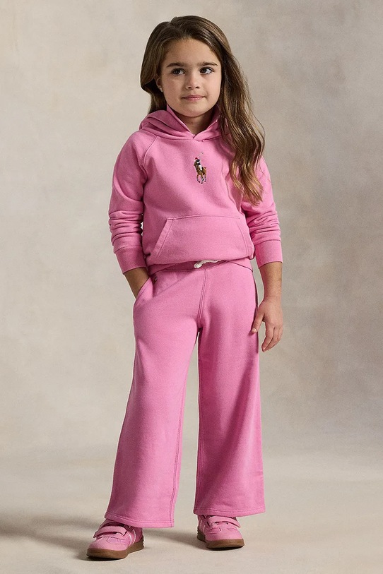 

Детские спортивные брюки Polo Ralph Lauren, розовый