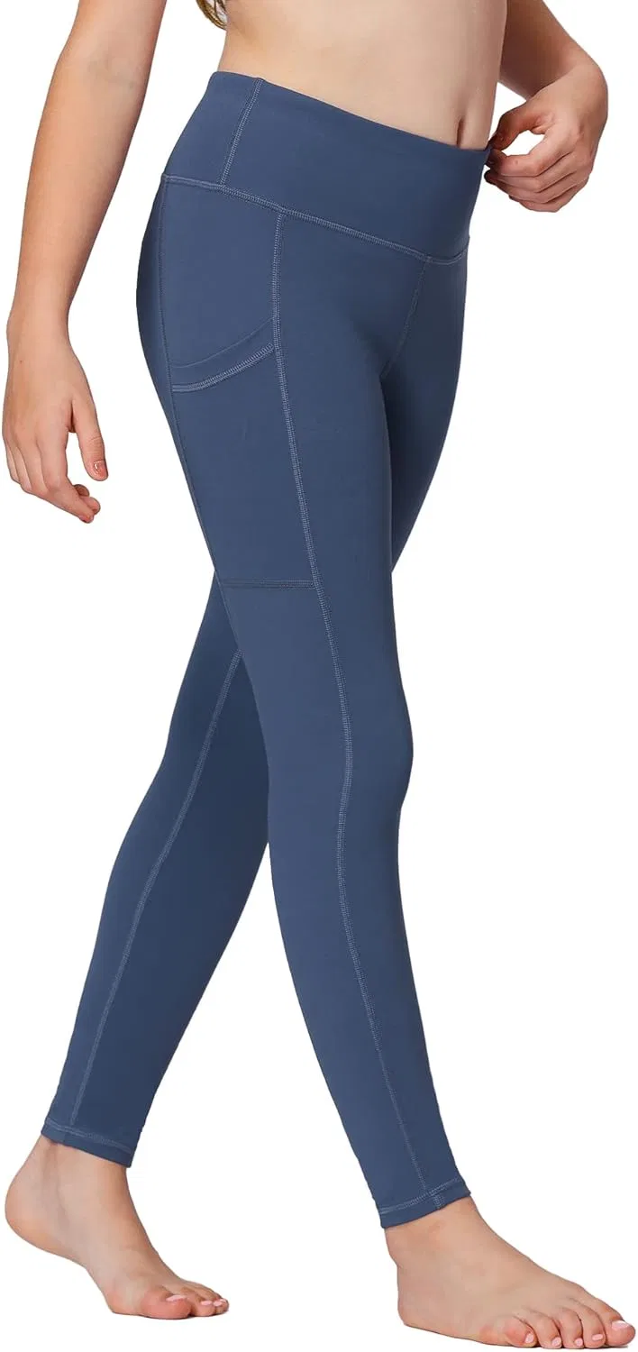 Леггинсы детские для активного отдыха Stelle, Dark Slate Blue (2 Side Pocket) — фото 2