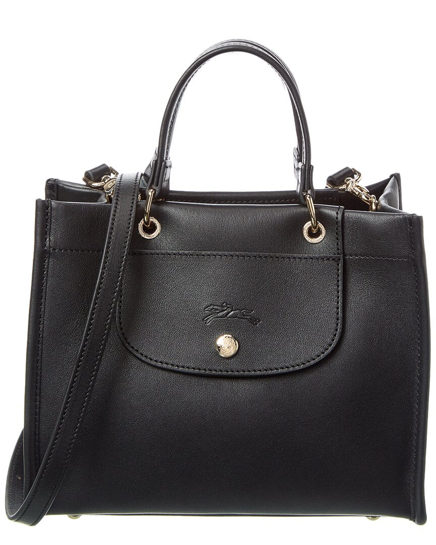 

Сумка Longchamp Cabas Small Leather, черный