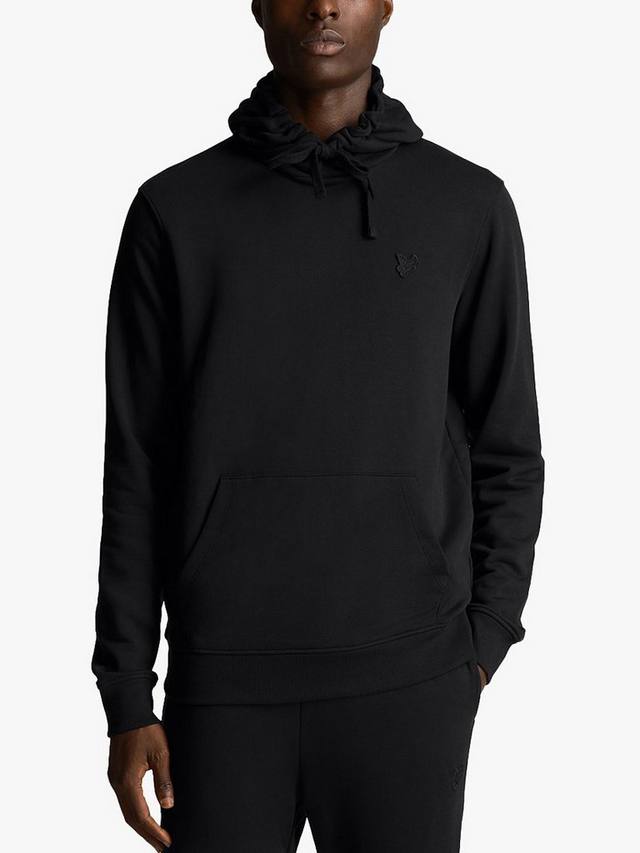

Толстовка-пуловер с орлом в тон Lyle & Scott, цвет Z865 Jet Black