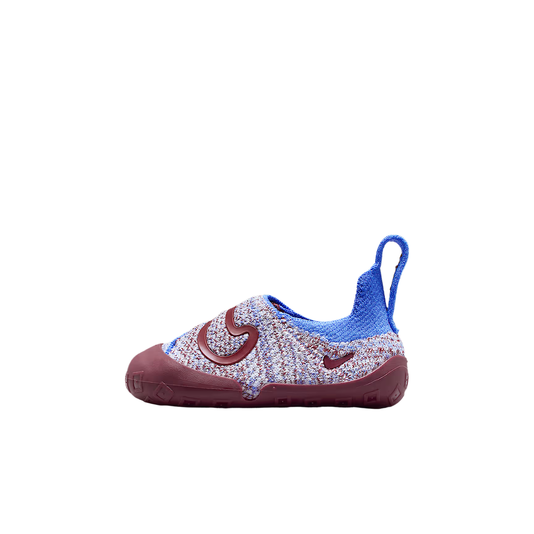 

Низкие кроссовки Swoosh 1 для младенцев и малышей Nike, красный/серый
